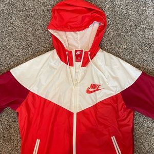 Nike zip-up windbreaker